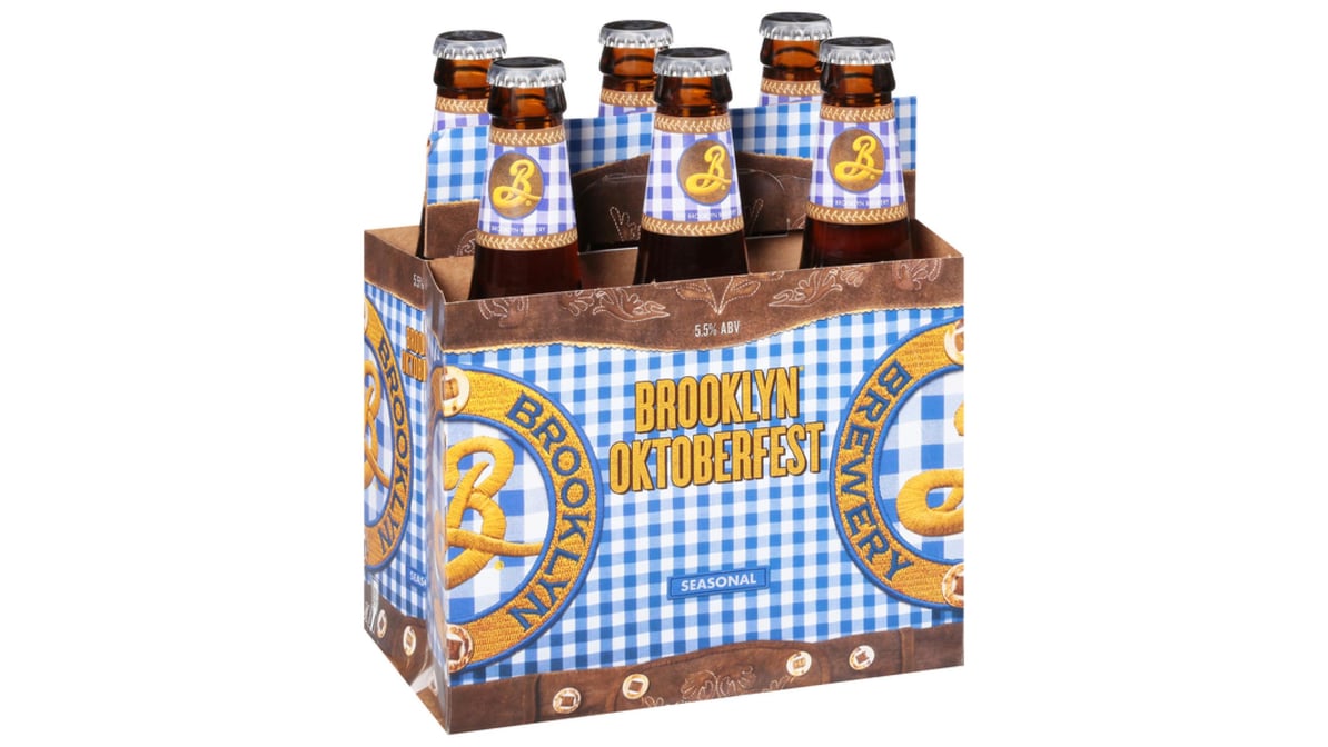 Brooklyn Brewery Seasonal Oktoberfest Beer Bottles (12 oz x 6 ct)