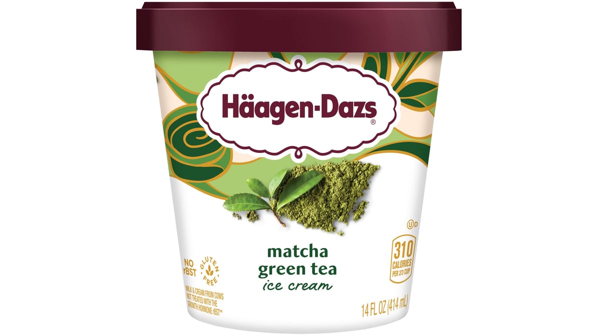 Haagen-Dazs Matcha Green Tea Ice Cream (14 oz)