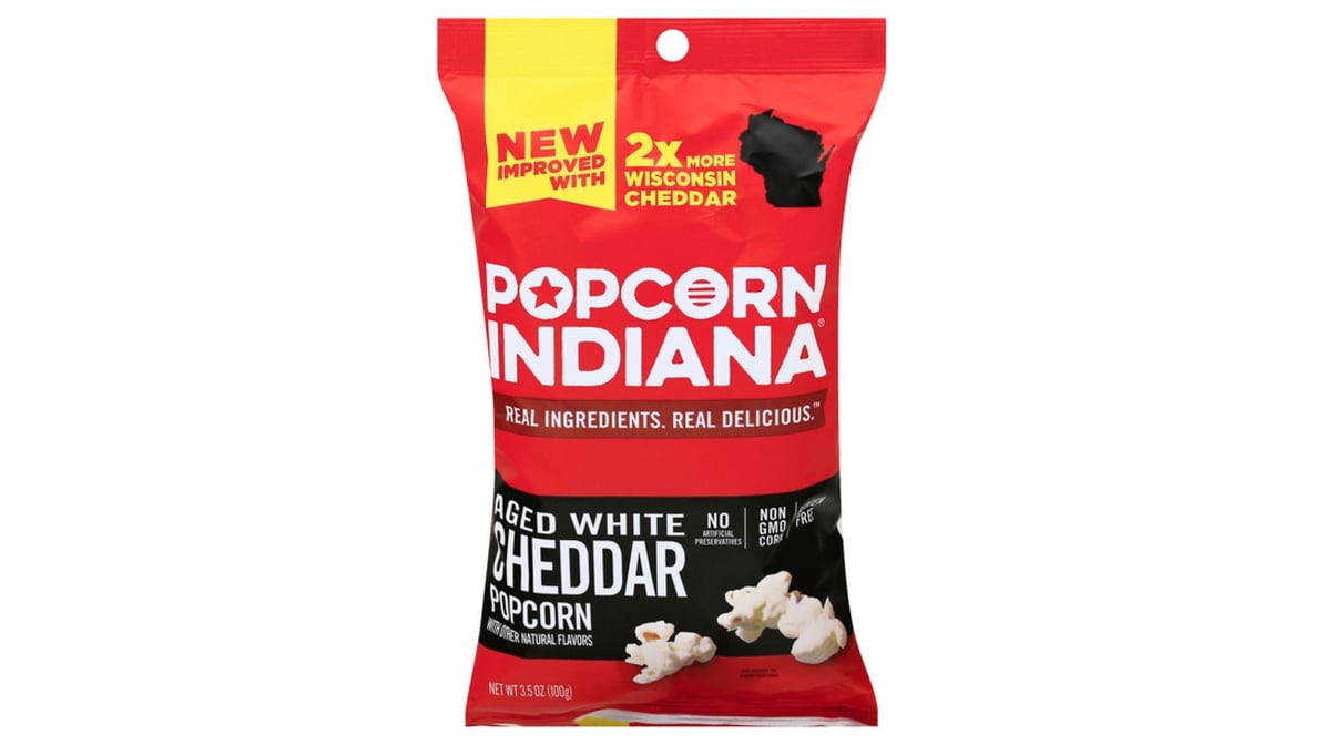 Popcorn Indiana Classic White Cheddar Popcorn (3.5 oz)