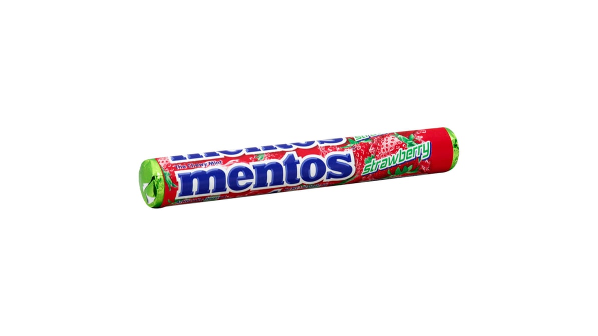 Mentos Chewy Mints Strawberry (1.32 oz)