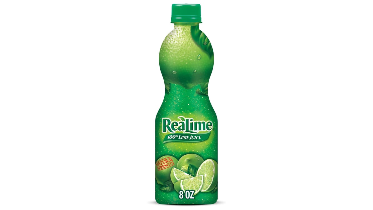 ReaLime 100% Lime Juice Bottle (8 oz)