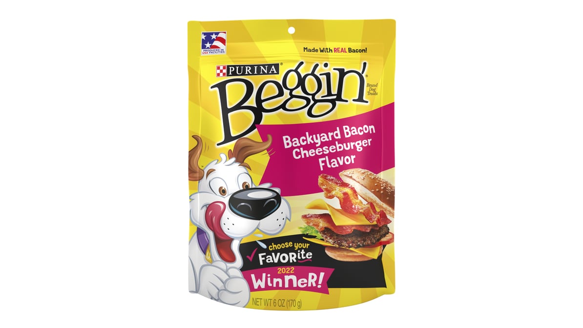 Purina Beggin' Strips Backyard Bacon Cheeseburger Dog Treats (6 oz)