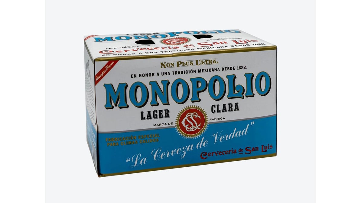 Monopolio Clara Lager Cans (12 oz x 6 ct)