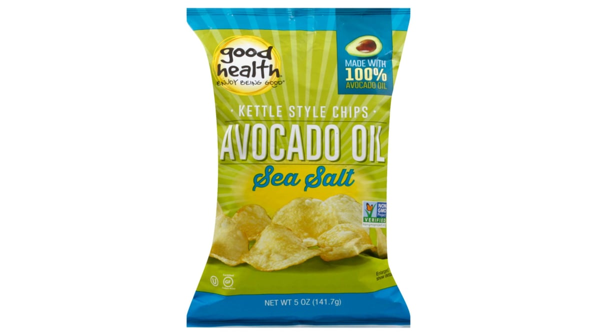 Good Health Avocado Oil Sea Salt Kettle Style Potato Chips (5 oz)