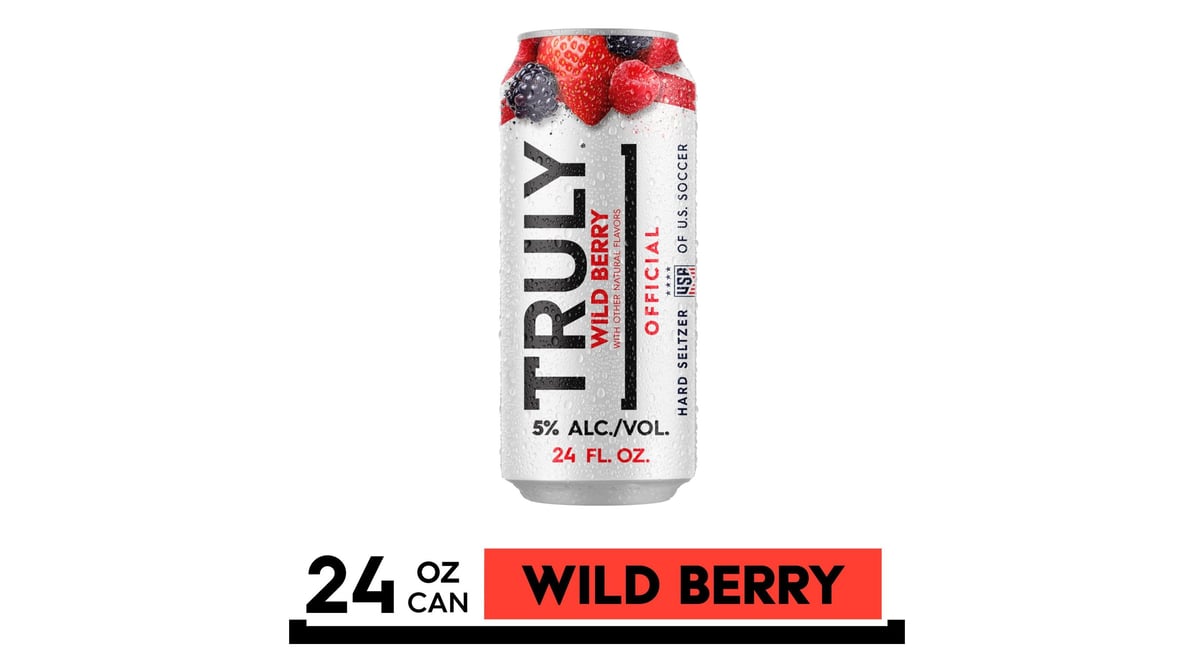Truly Wild Berry Hard Seltzer Can (24 oz)