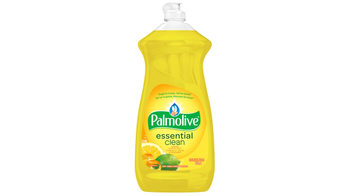 Palmolive Essential Clean Dishwashing Liquid Lemon Citrus Zest (28 oz)