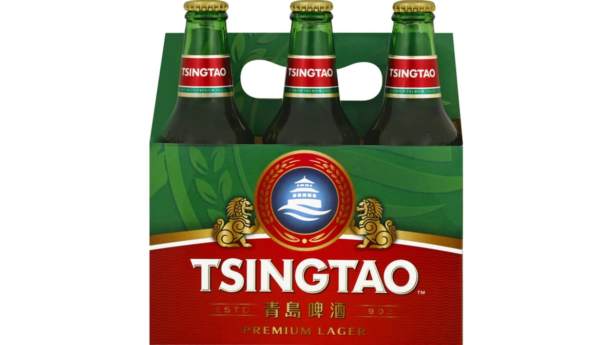 Tsingtao Premium Lager Bottle (12 oz x 6 ct)