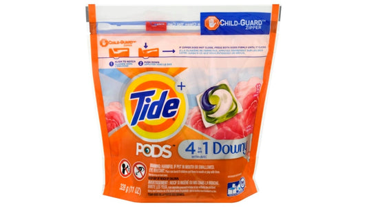 Tide Pods Plus Downy April Fresh Liquid Laundry Detergent Pacs (12 ct)