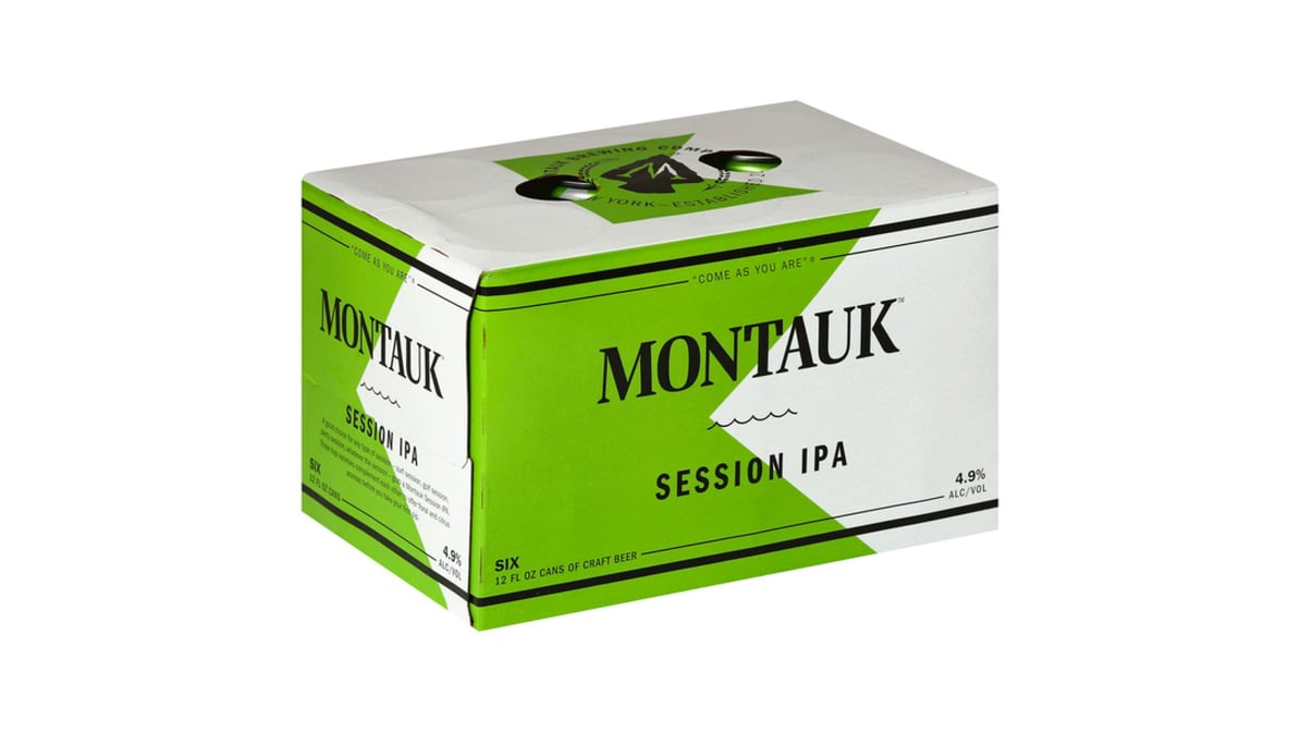 Montauk Session IPA Cans (12 oz x 6 ct)