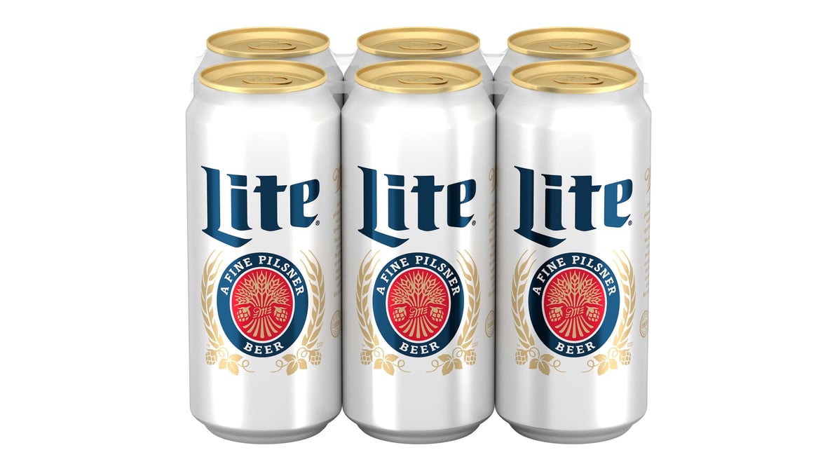 Miller Lite Beer Can (16 oz)