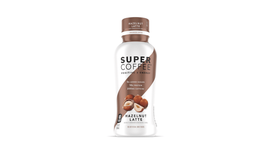 Super Coffee Hazelnut Latte Bottle (12 oz)