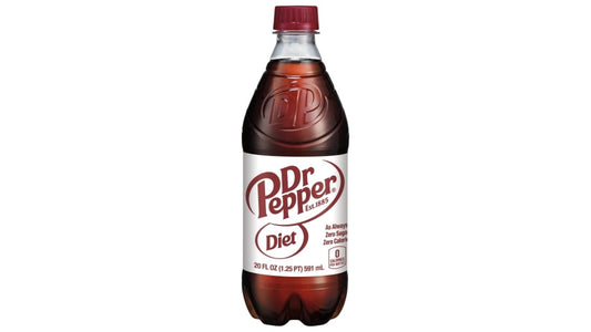 Diet Dr Pepper Plastic Bottle (20 oz)