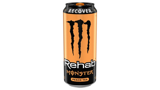 Monster Rehab Peach Tea Energy Drink Can (15.6 oz)