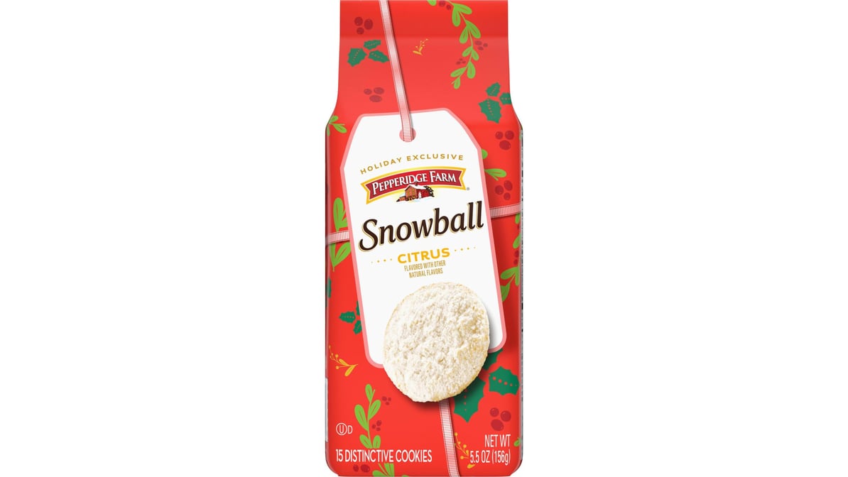 Pepperidge Farm Snowball Citrus Cookies (5.5 oz)