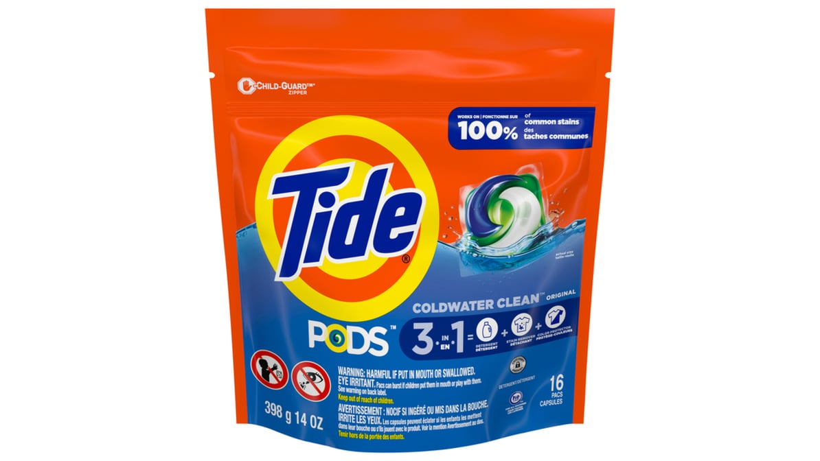 Tide Original Pods Laundry Detergent (14 oz)
