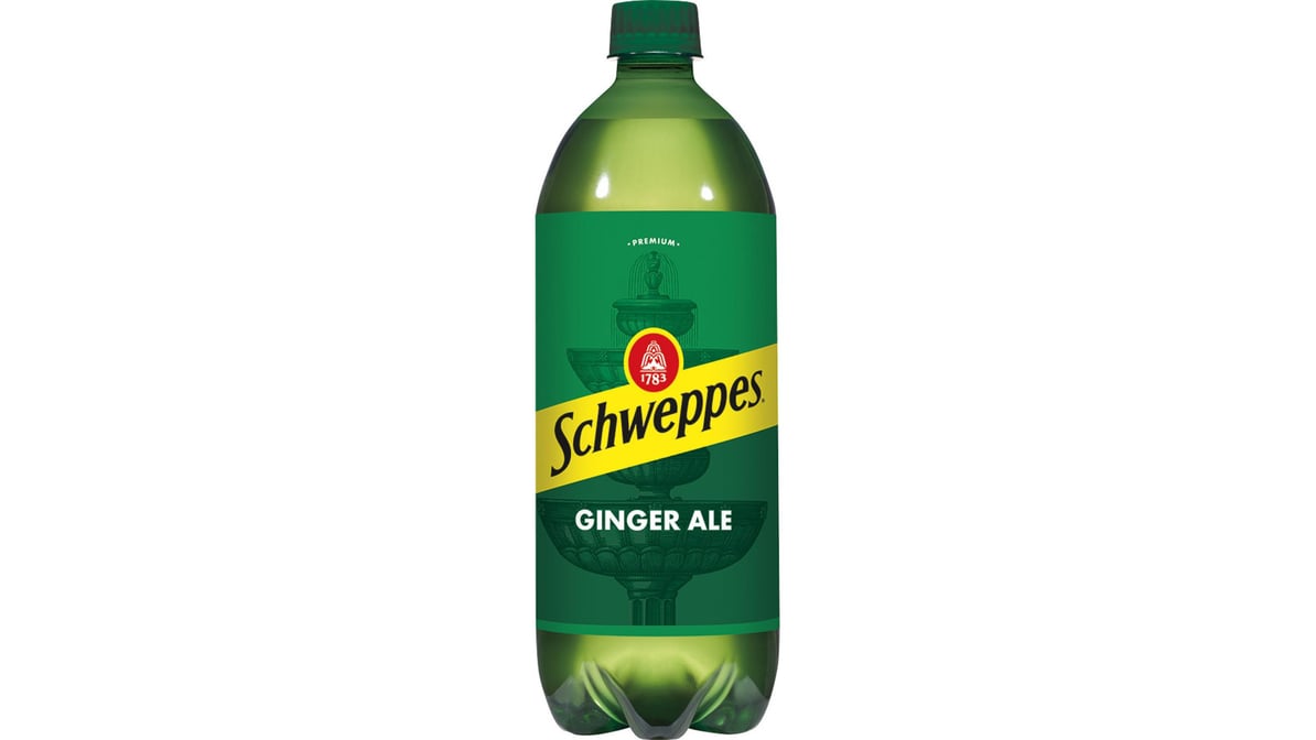 Schweppes Ginger Ale Bottle (1 L)