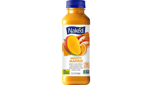 Naked Mighty Mango Fruit Smoothie Bottle (15.2 oz)