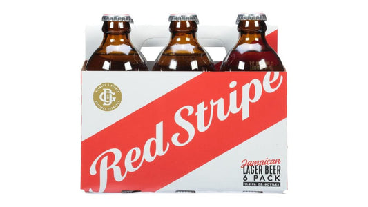 Red Stripe Jamaican Style Lager Bottles (11.2 oz x 6 ct)