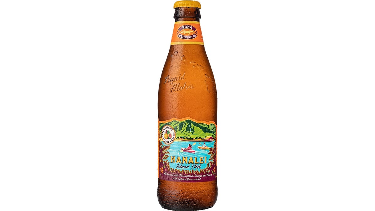 Kona Brewing Co. Hanalei Island IPA Bottle (12 oz)