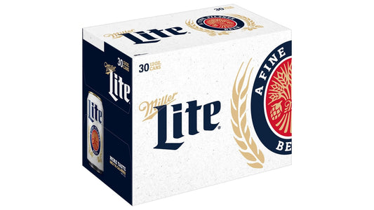 Miller Lite American Light Lager Pilsner Cans (12 oz x 30 ct)