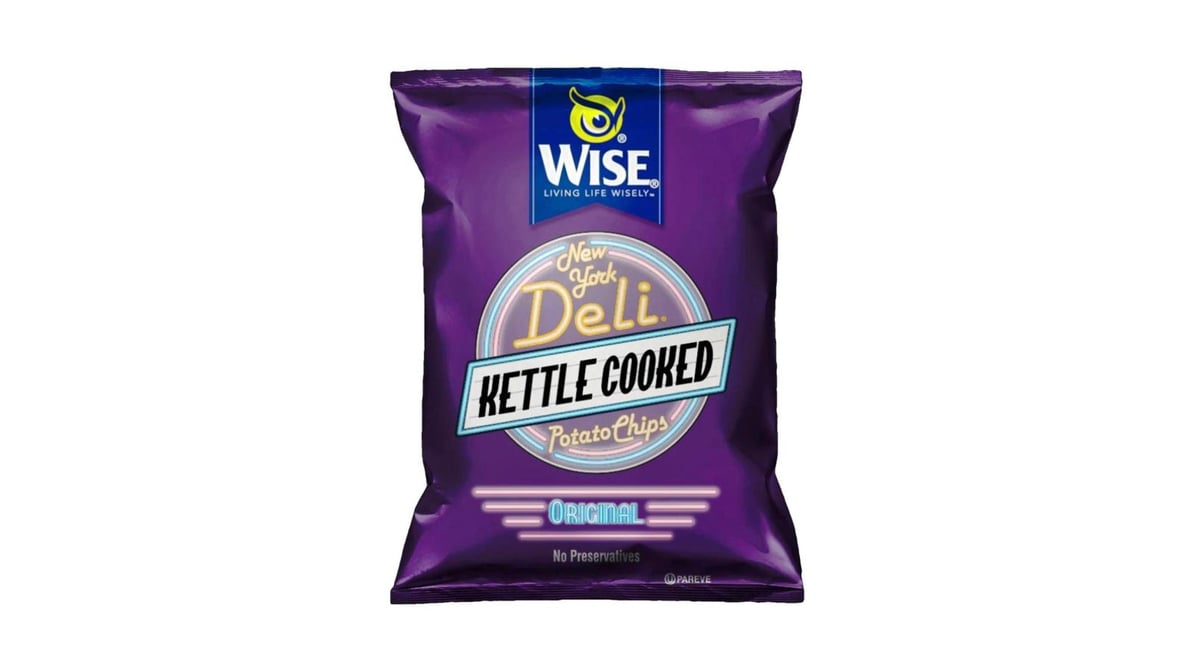 Wise Deli Kettle Cooked Potato Chips Original (1.25 oz)