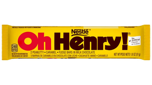 Oh Henry! Peanutty Fudge Bars Peanut Caramel (1.8 oz)