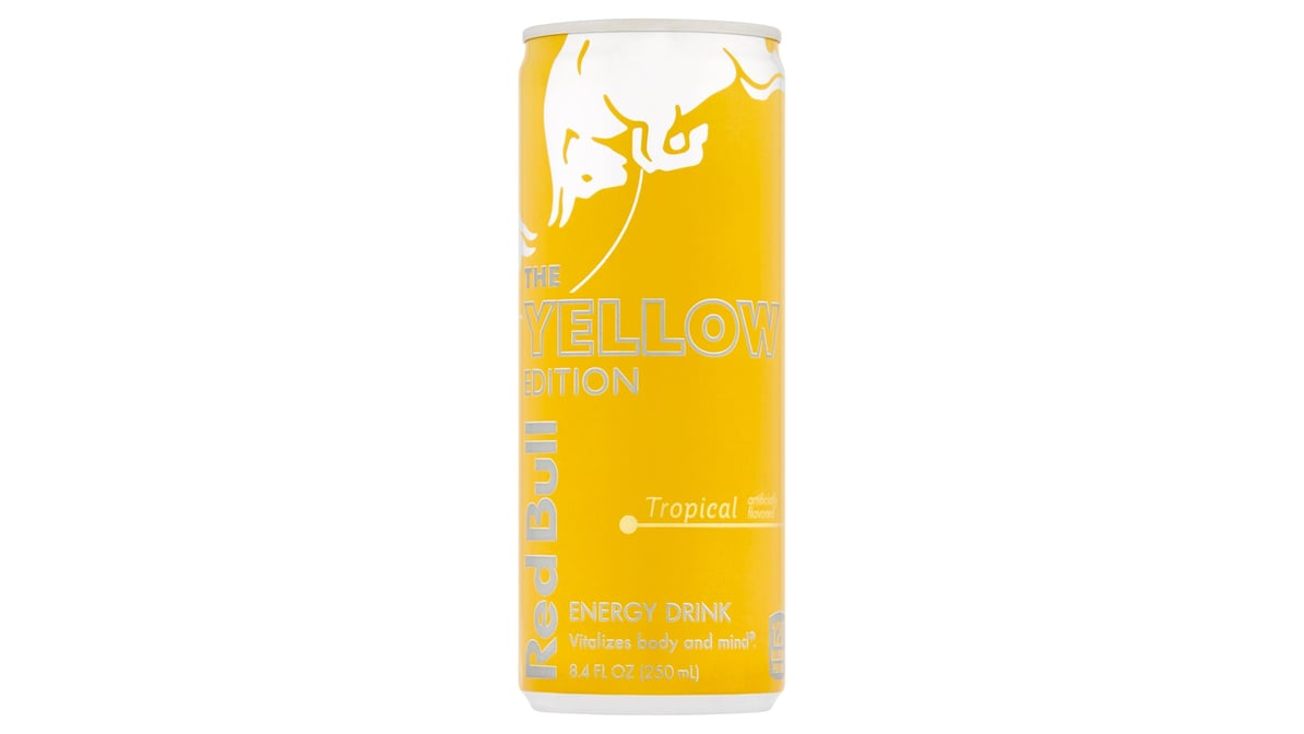 Red Bull The Yellow Edition Tropical Energy Drink (8.4 oz)
