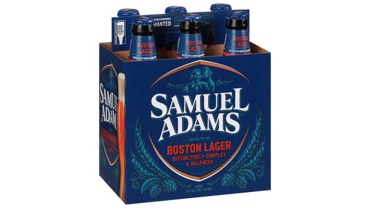 Samuel Adams Boston Lager Bottles (12 oz x 6 ct)