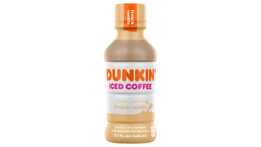 Dunkin' Donuts French Vanilla Iced Coffee & Milk Beverage (13.7 oz)