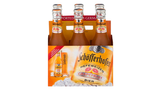 Schofferhofer Grapefruit Hefeweizen Beer Bottles (11.2 oz x 6 ct)
