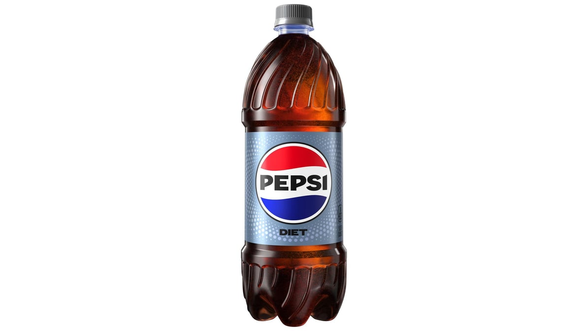 Diet Pepsi Soda Bottle (1 L)