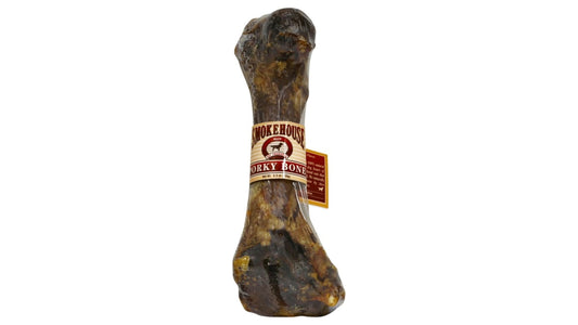 Smokehouse Porky Bone Dog Treats (12 ct)