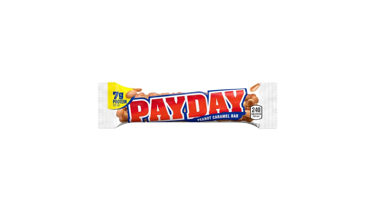 Hershey's Payday Peanut Caramel Full Size Candy Bar (1.85 oz)