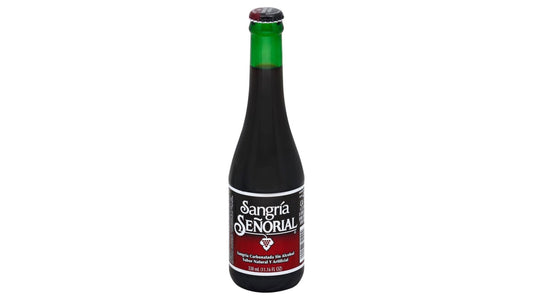 Senorial Non-Alcoholic Sangria Flavored Soda Bottle (11.16 oz)