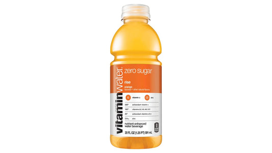 Vitamin Water Zero Sugar Nutrient Enhanced Orange Rise Water (20 oz)