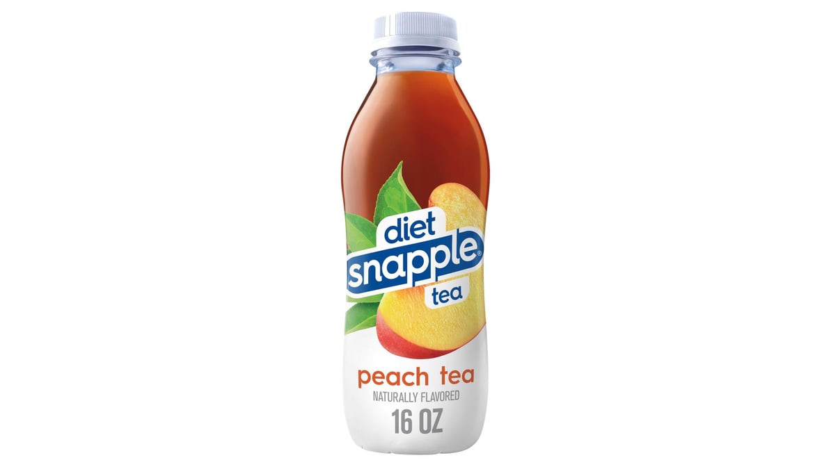 Snapple Diet Peach Tea Bottle (16 oz)