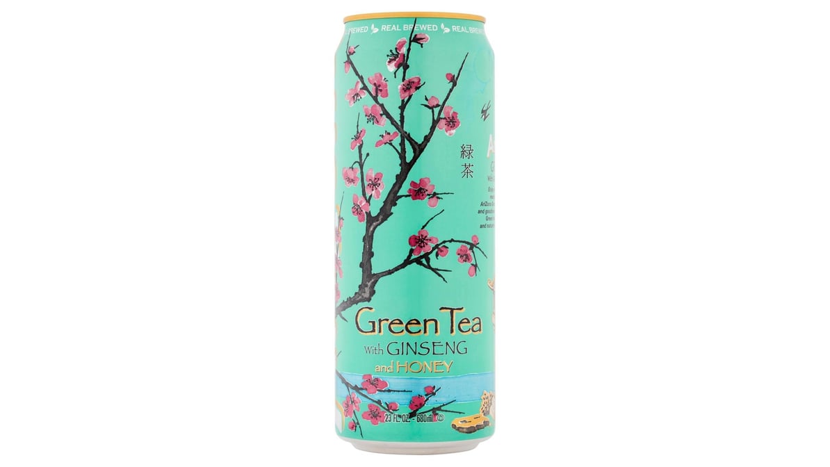 AriZona Ginseng and Honey Green Tea Drink Can (23 oz)