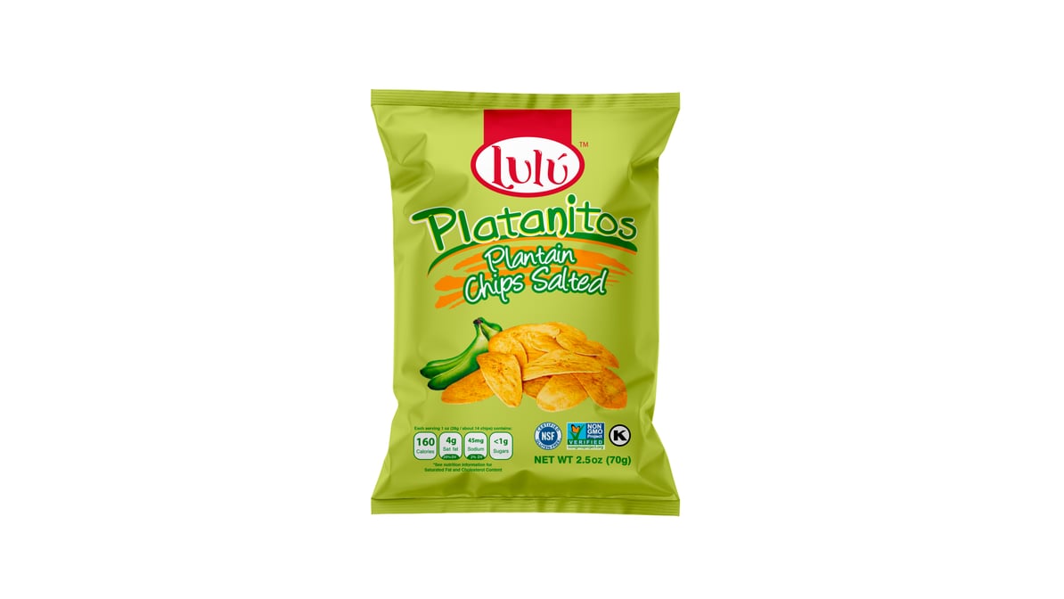 Lulu Salted Plantain Chips (2.5 oz)