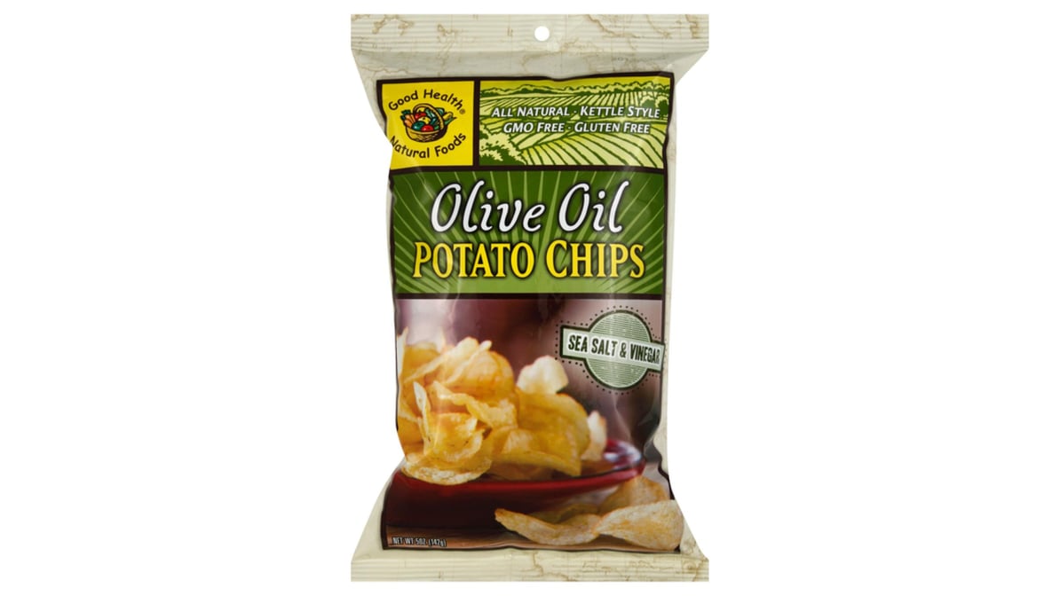 Good Health Sea Salt & Vinegar Olive Oil Potato Chips(5 oz)