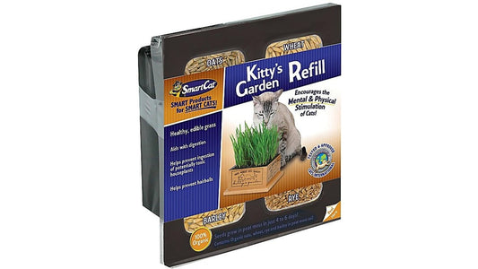 Pioneer Pet SmartCat Kitty's Garden Seed Hairball Control Cat Feeders Refill Kit