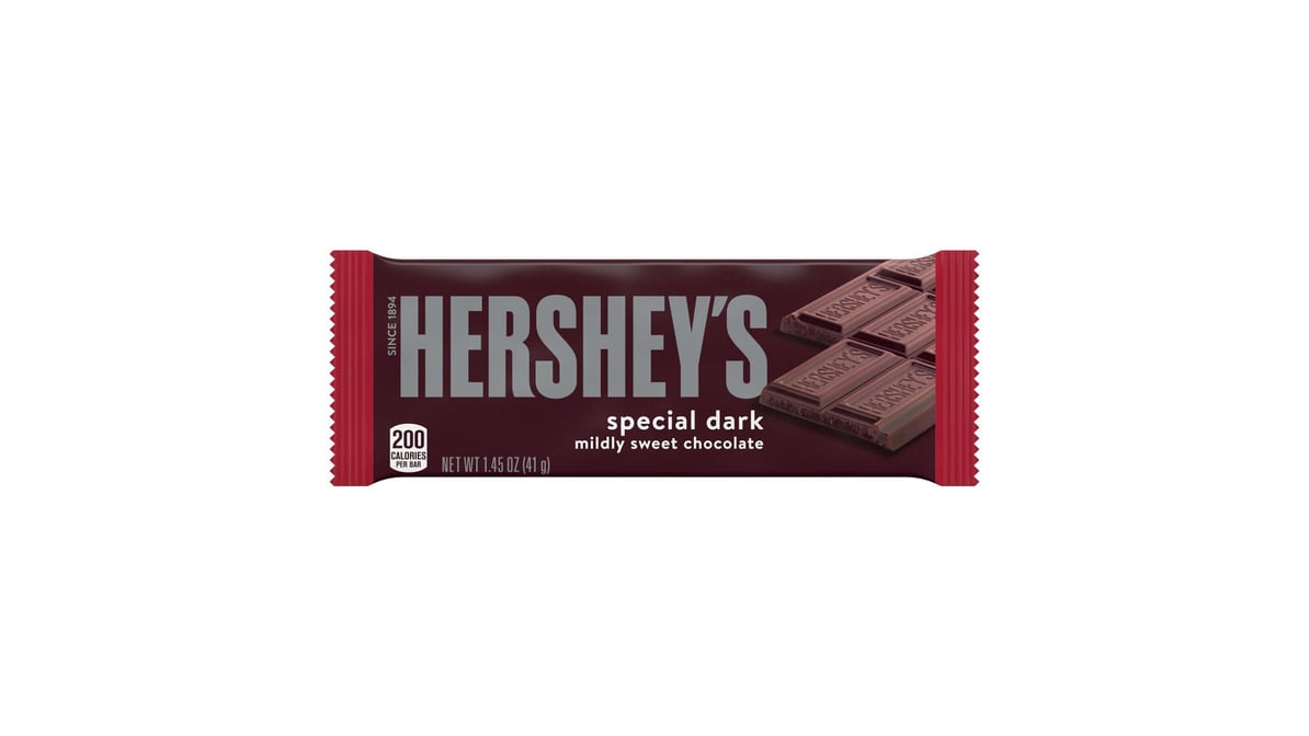 Hershey's Special Dark Mildly Sweet Dark Chocolate Bar (1.45 oz)