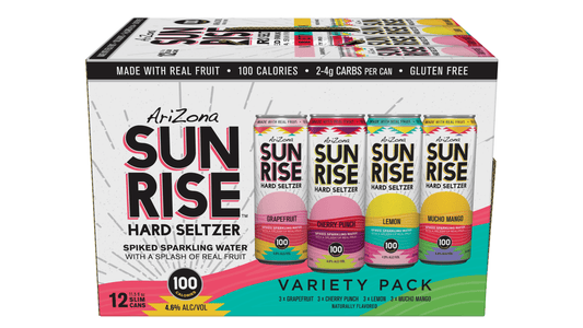 Arizona Sunrise Hard Seltzer Variety Pack Cans (11.5 oz x 12 ct)