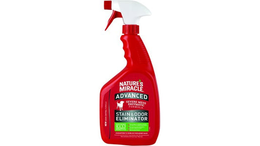 Nature's Miracle Dog Advanced Stain & Odor Remover Spray Red (32 oz)