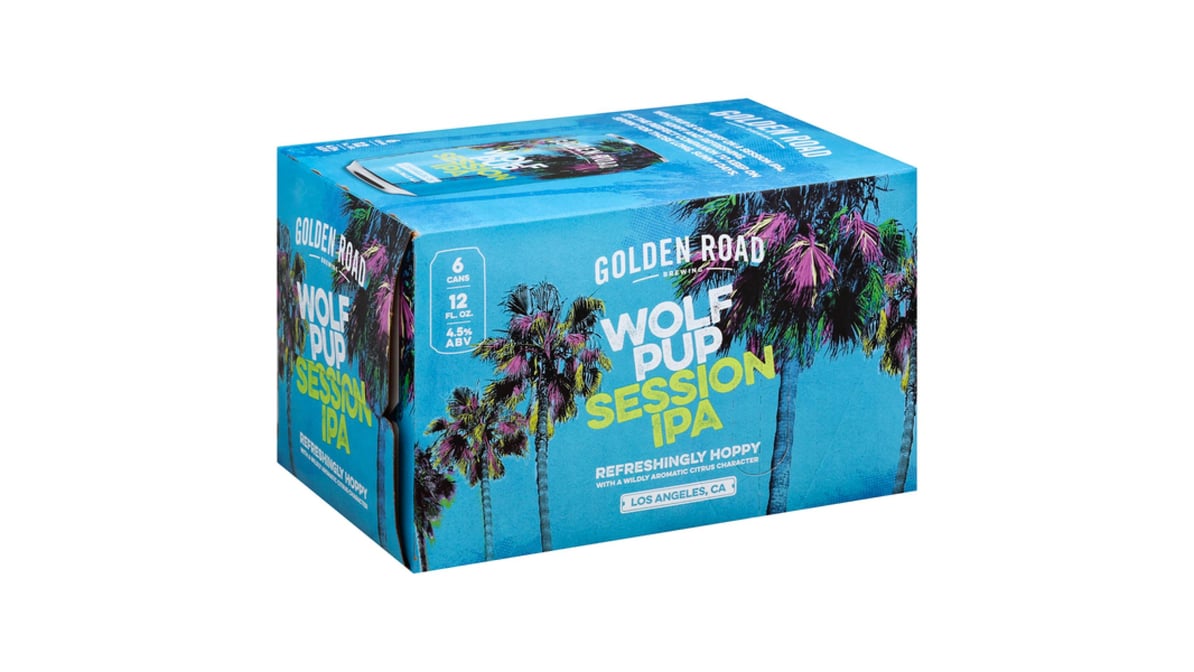 Golden Road Brewing Wolf Pup Session IPA Cans (12 oz x 6 ct)