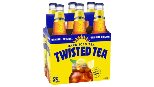 Twisted Tea Original Hard Iced Tea Bottles (12 oz x 6 ct)