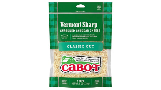Cabot Sharp Shredded Cheddar Cheese (8 oz)