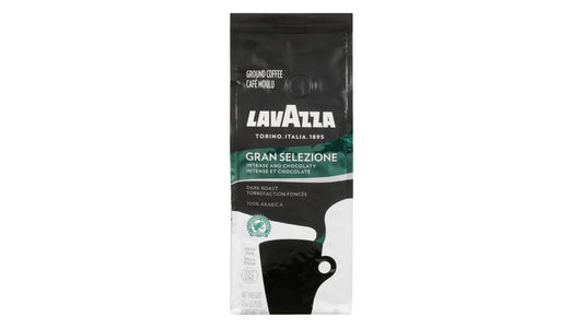 Lavazza Dark Roast Ground Coffee Gran Selezione (12 oz)