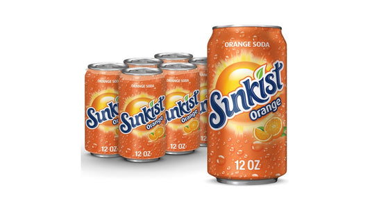 Sunkist Orange Soda (12 oz x 6 ct)
