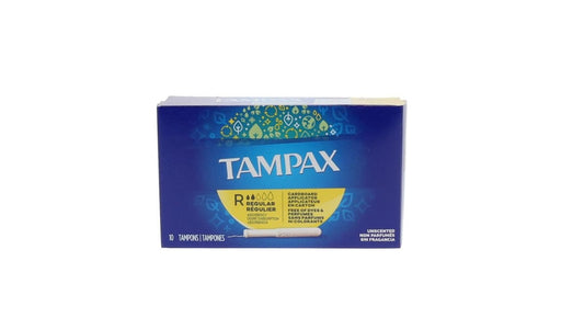 Tampax Regular Absorbancy Unscented Tampons (10 ct)