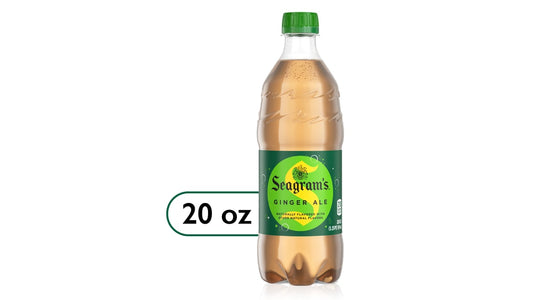 Seagram's Ginger Ale Soda Bottle (20 oz)